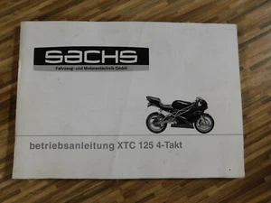 Sachs XTC 125 4Takt Betriebsanleitung Bedienungsanleitung B - Bild 1 von 2