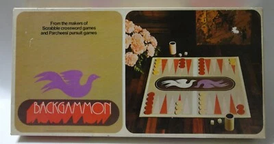 Vintage Selchow & Righter Backgammon Board Game (#85) 1975  - Image 1 of 4