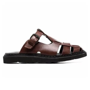Officine Creative Fisherman Sandals Caged Leather IT40 fit US8 Lyndon Brown Mens - Picture 1 of 8