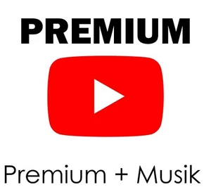 YouTube Premium 12 Monate 1 Jahr inkl. Musik - Bild 1 von 1