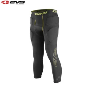 Leggings de compresión EVS TUG Impact 3/4 pantalón negro base capa MX armadura de impacto - Imagen 1 de 2