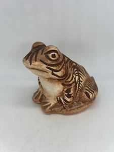 Vintage MCM Whimsical Chelsea Pottery Frog Figurine Clay Sculpture England 4” - Picture 1 of 11