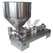 une machine de remplissage de pâte pneumatique complète et de liquide 10-300 ml pour shampooing crème