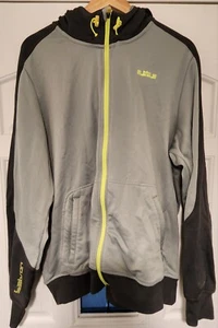 Nike Lebron James Therma-Fit Zip Up Hoodie Men's Size L  Gray Green  - Picture 1 of 6