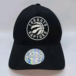 Toronto Raptors NBA Mitchell & Ness 110 Flexfit Wool Blend Snapback Cap Hat - Picture 1 of 5