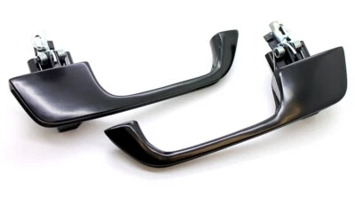 New Black Exterior Outside Door Handle Pair / For 1973-1987 Chevy C/K R/V Trucks - Image 1 of 4