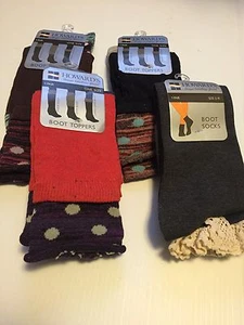 Gepunktete Stiefelsocken ~ verschiedene Farben ~ neu mit Etikett ~ - Bild 1 von 9