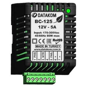Cargador de batería DATAKOM BC-125. Estuche de plástico (12V/5A) - Imagen 1 de 4