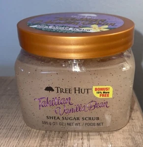 21oz! Tree Hut Tahitian Vanilla Bean Shea Sugar Scrub * See Description - Picture 1 of 4