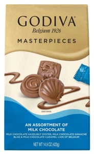 Chocolates de leche legendarios surtidos Godiva Masterpieces 14,9 oz - Imagen 1 de 2