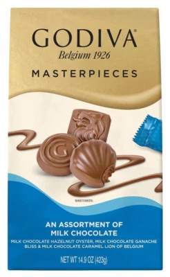 Chocolates de leche legendarios surtidos Godiva Masterpieces 14,9 oz Foto 1 de 2