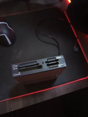 Dell Media/Flash Card Reader 0G7V21 w/ DVD-RW, Cable, Caddy 0NR95F - Image 1 of 2