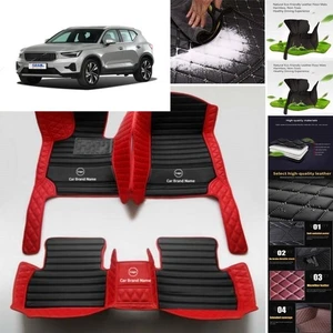 For Volvo XC60 Car Floor Mats PU Leather Auto Pads Interior Accessories - Imagen 1 de 34