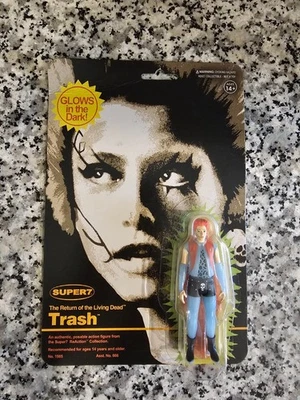 Basura Brilla en la Oscuridad 2024 3.75" SUPER 7 Reacción Sin usar, en caja NUEVO #2 Foto 1 de 3