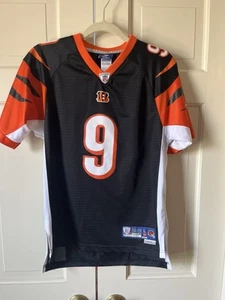 Cincinnati Bengals VtG Reebok Carson Palmer 9 Jersey Youth Large or women small - Picture 1 of 5