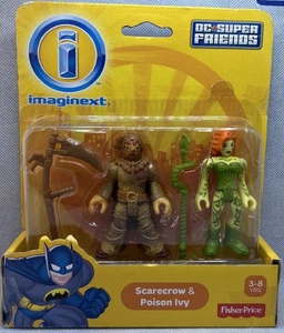 DC Super Friends Poison Ivy & Scarecrow Actionfigur NEU Fisher Price Imaginext - Bild 1 von 5