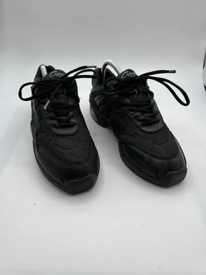Capezio Fierce Dansneaker Athletic Shoes Women's Sz 11.5 Triple Black Lace Up - Image 1 of 4