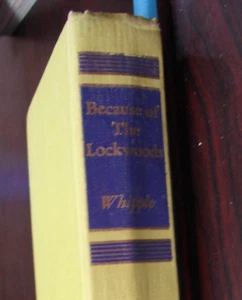Because of the Lockwoods Dorothy Whipple 1949 Green HC Vintage PBC Fiction, H402 - Picture 1 of 11