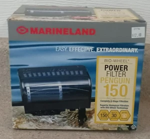 Marineland Power Filter Penguin 150 Bio Wheel Complete 3 Stage Filtration System - Picture 1 of 12