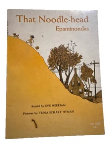 That Noodle-Head (Epaminodas) ~ RT Eve Merriam ~ 1969 Scholastic 1PR TP - Bild 1 von 5