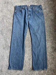 Levi's Jeans Men's 501 Size 40x34 Straight Button Fly American Denim - Picture 1 of 11