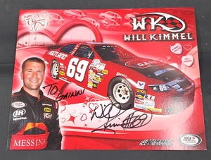 Will Kimmel #69 Autographed Hero Card GARS VOGTLAND ARCA Racing Series READ - Bild 1 von 3