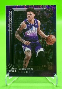 2025-26 Topps Basketball Keyonte George Purple Holo Foil /250 - Bild 1 von 3