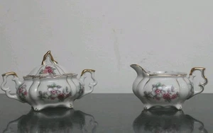 Vintage TRIMONT WARE - Milchkännchen und Zuckerdose - Japan - Bild 1 von 8