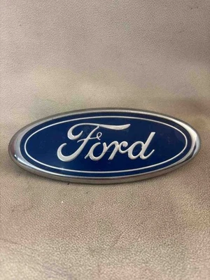 Ford E150 1995 Ford capó emblema azul OEM F2UB8C020AA 6 pulgadas Foto 1 de 4
