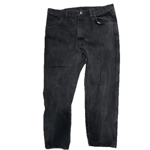 Vintage Men’s Black Rustler Jeans 36 X 29 - Picture 1 of 6