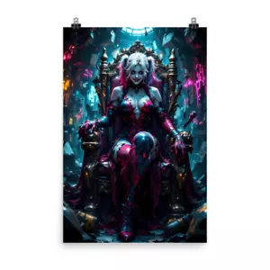 Impresión de póster de arte de pared Harley Quinn DCU decoración del hogar de alta calidad - Imagen 1 de 5