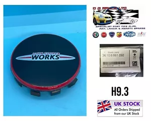 Genuine MINI Wheel Hub Centre Cap John Cooper Works 56.4mm Diameter 36106861092 - Picture 1 of 1