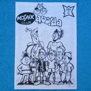 MOSAICO FANZINE Nº 6 / 1992 Digedags Abrafaxe Mosaico Club Apolda raro - Imagen 1 de 2