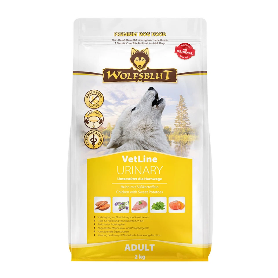 Wolfsblut VetLine Urinary 2 kg | Trockenfutter für Hunde | Harnwege  - Bild 1 von 1