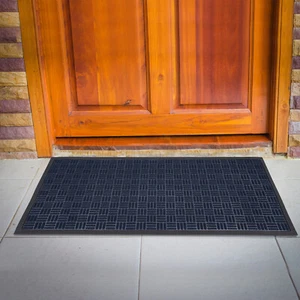 DarkBlue Indoor Outdoor Entrance Doormat Non-Slip for Back Patio Entryway Porch - Picture 1 of 16