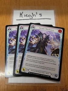 Flesh And Blood - Arcanic Shockwave x3 *1st Edition - Red* - Picture 1 of 1