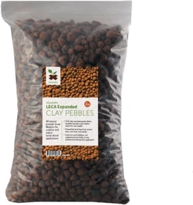 2 Lbs LECA Expanded Clay Pebbles - Horticultural Grade for Soil Hydroponics Aqu - Picture 1 of 12
