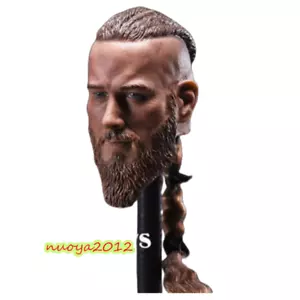Viking toys 1/6 Viking Head Sculpt Carving Model Fit 12'' HT Action Figure Model - Picture 1 of 9