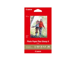 Canon Plus Glossy II PP-301 Inkjet Print Photo Paper - 100 Sheets - Lot of 5 - Picture 1 of 1