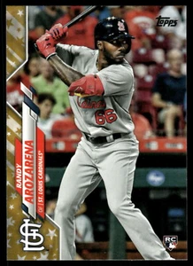 2020 Topps #229 Randy Arozarena Gold Star Rookie Card RC - Picture 1 of 2