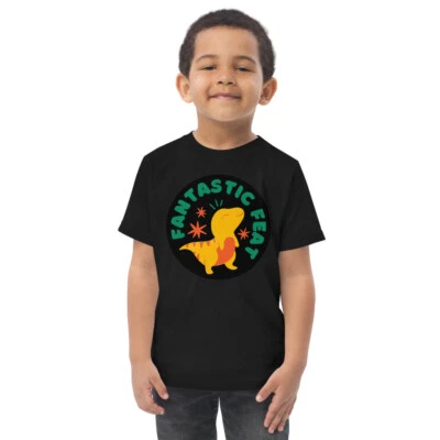 Camiseta jersey niño pieles de conejo dinosaurio  Foto 1 de 2