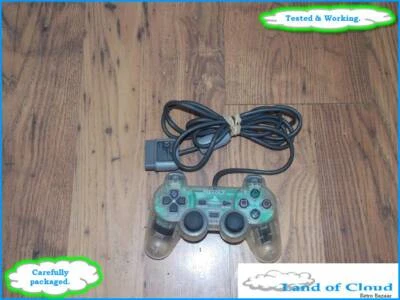 Official SONY Playstation 1 PS1 transparent clear Analog controller - FAST POST - Image 1 of 3