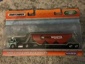 Matchbox Ford C-900 & Dry Bulk Hauler Neononta Dry Products 2010 Sealed - Picture 1 of 6