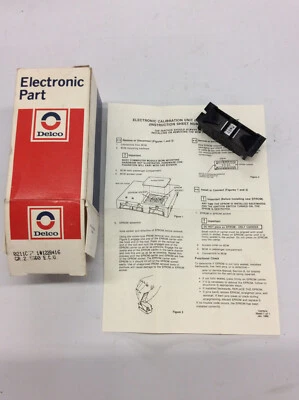 Calibrador de graduación de computadora Oldsmobile Toronado ECU Oldsmobile 1986 1228416 / 16124160 NOS GM Foto 1 de 4