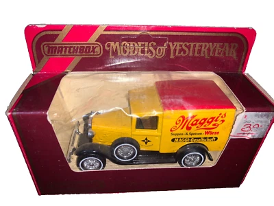 Matchbox  Models of Yesteryear 1930 Model A Ford Van Walters Palm Toffee Y22 - Image 1 of 3