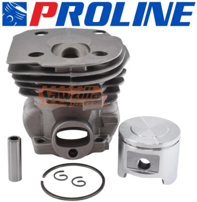Proline® Cylinder Piston Kit For Husqvarna 350 353 346XP Nikasil 45mm Big Bore P - Photo 1/4