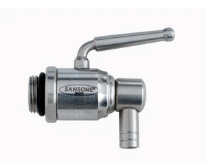 RUBINETTO PER BIDONI OLIO SANSONE in acciaio inox 18/10 antigoccia - Imagen 1 de 1