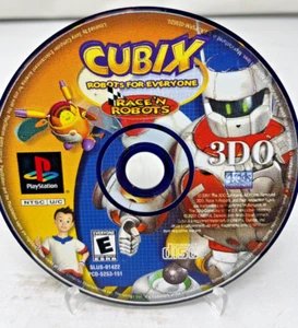 Cubix Robots Race N' Robots PS1 Sony PlayStation 1 nur Disc ohne Sendungsverfolgung #D82 - Bild 1 von 3
