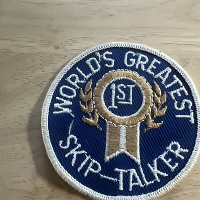 Vintage Worlds Greatest Skip Talker Patch - Image 1 of 4