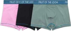 Fruit Of The Loom Getaway Collection Men's Trunks Boxer Brief Size Large 3-Pack - Picture 1 of 13